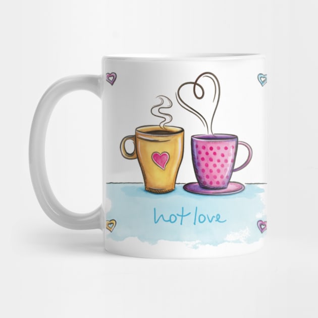 Coffee cups love by Nopi Pantelidou